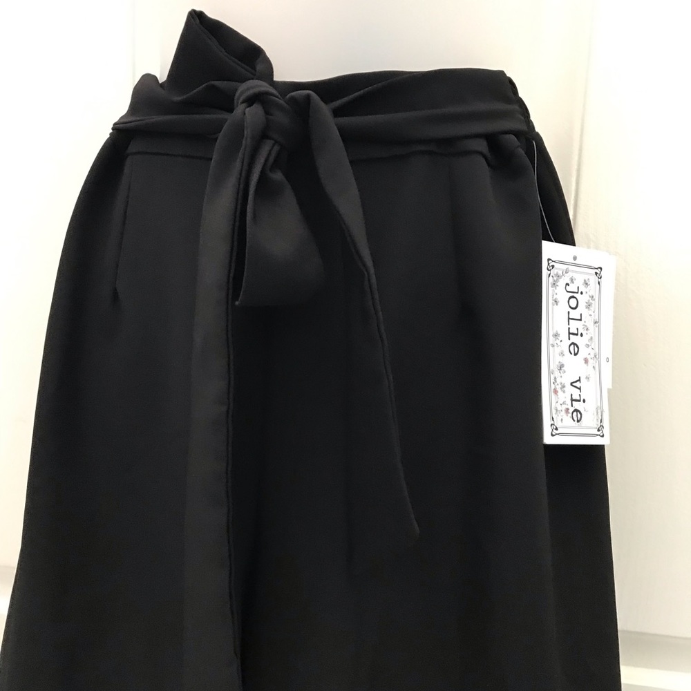 🔴NEW-Junior’s Black Jolie Vie Wide Leg Pants M